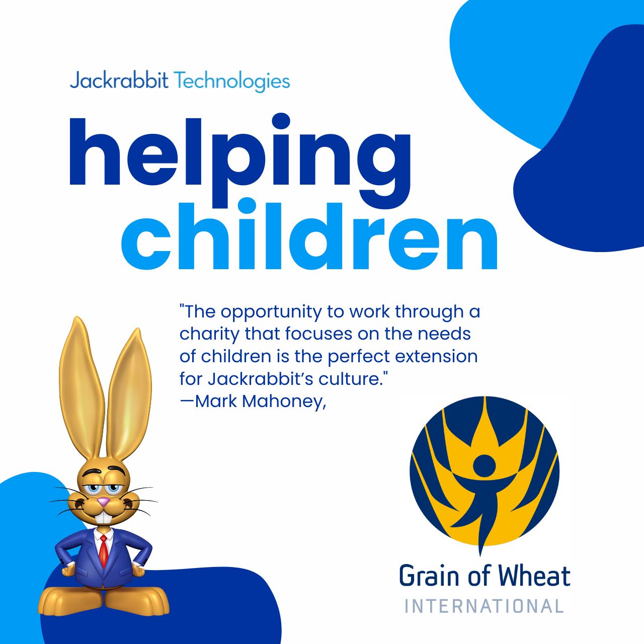 jackrabbit charity grain of wheat