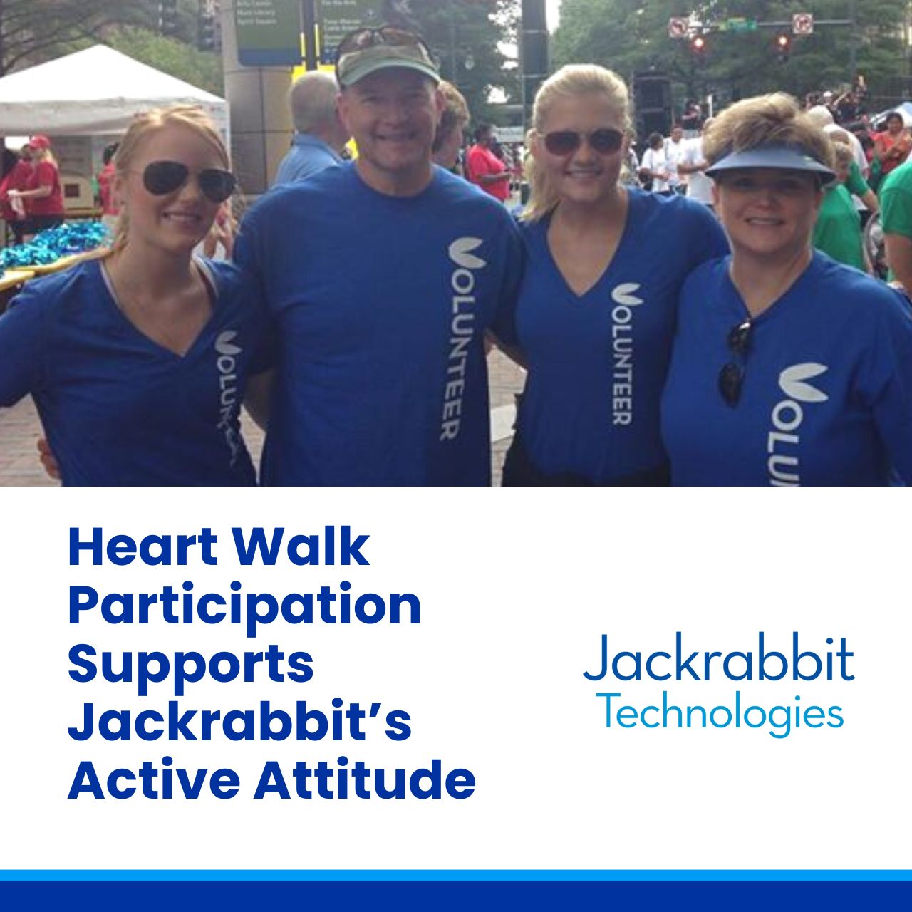 jackrabbit supports heart walk