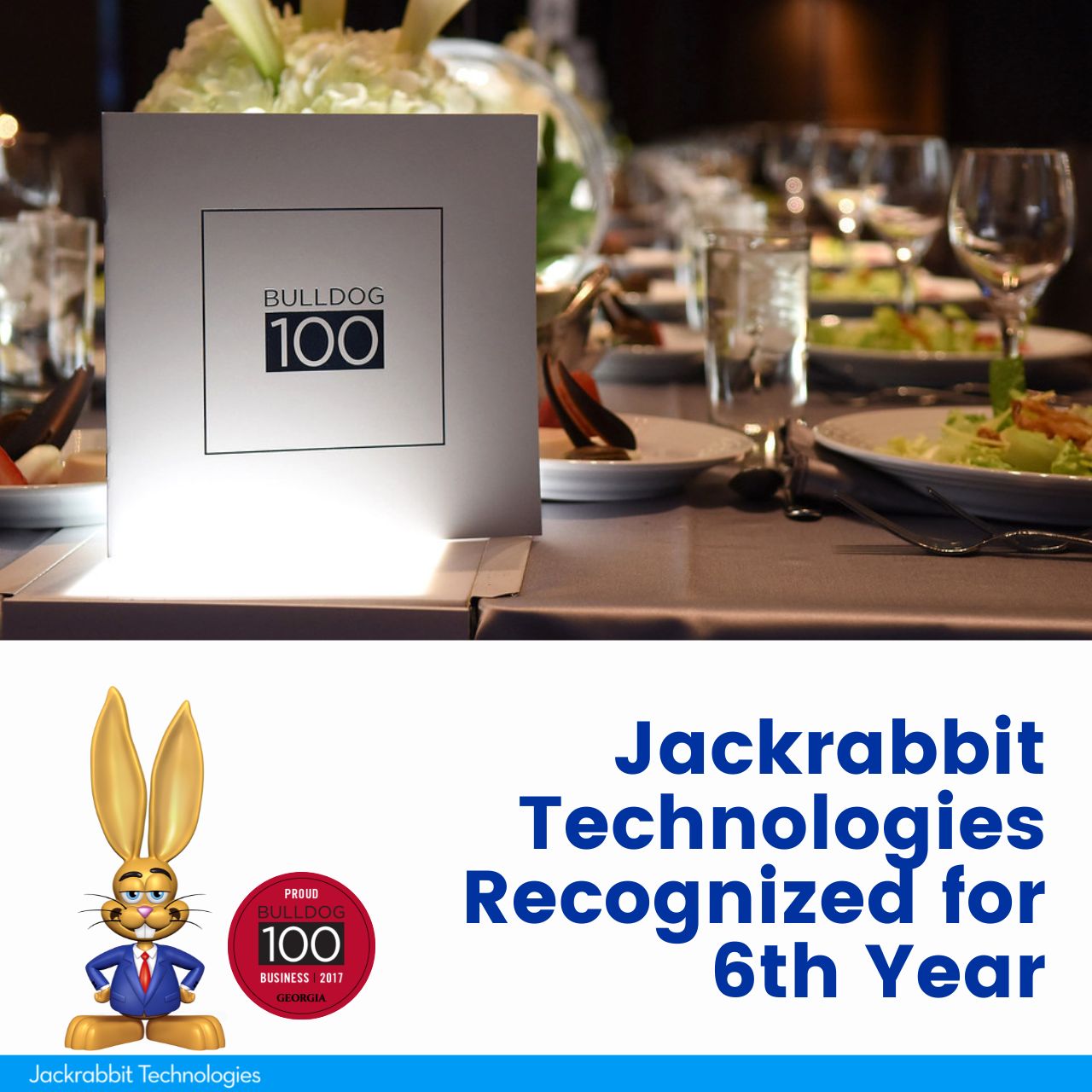 jackrabbit makes uga bulldog 100 for 6th year