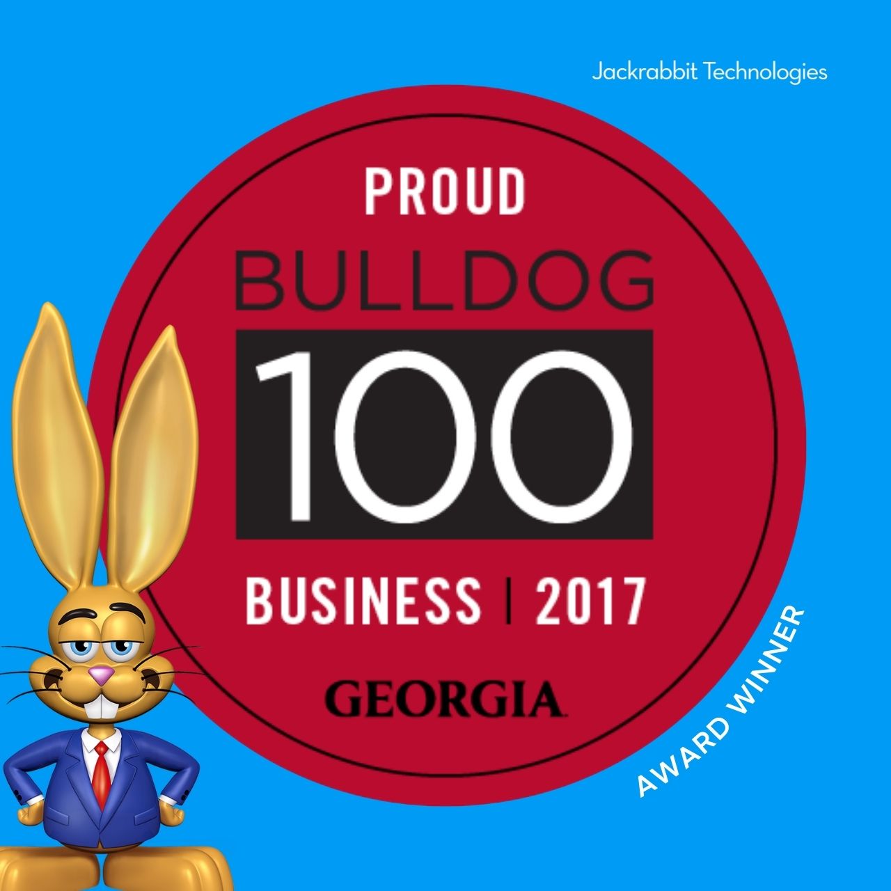 jackrabbit makes uga bulldog 100 for 7th year