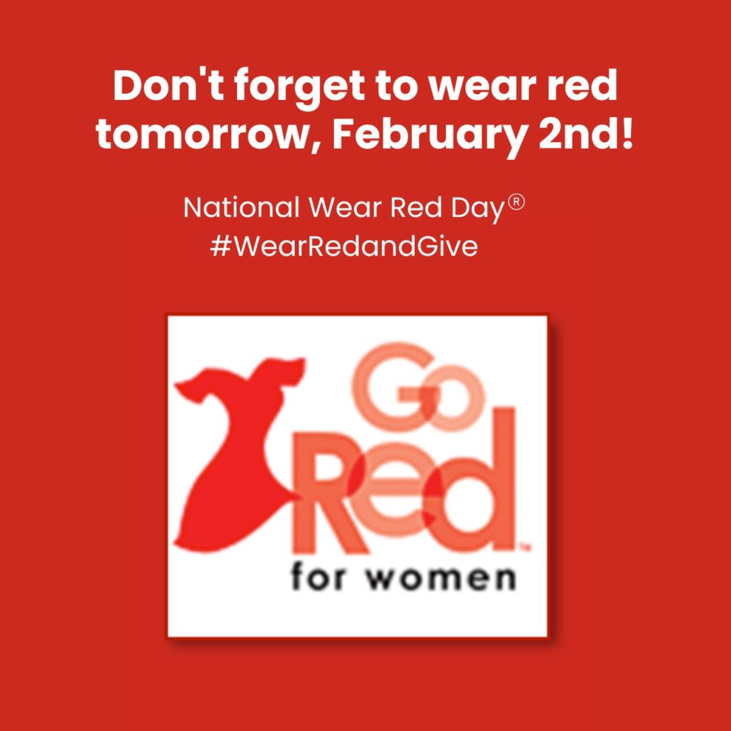 Get Ready to Go Red Support Women's Heart Disease