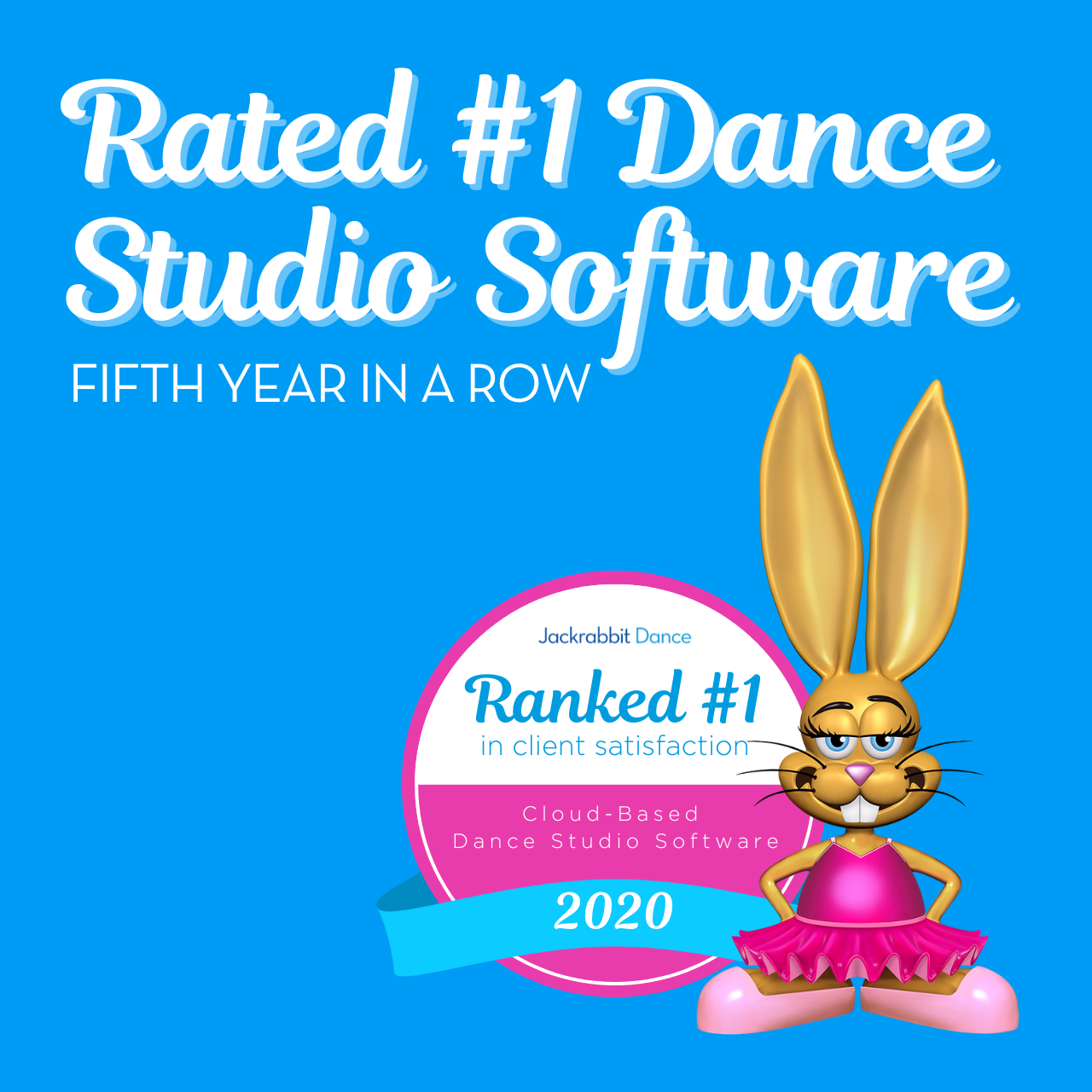 TutuTix’s Dance Studio Software Reviews Ranks Jackrabbit Technologies #1 for 5th Year
