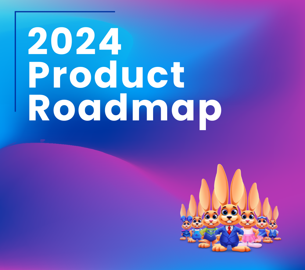 2024 Product Roadmap with Jackrabbit Technologies fleet of mascots